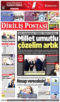 Diriliş Postası Gazetesi Manşeti