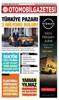 Otomobil Gazetesi (Online Dergi) Gazetesi Manşeti