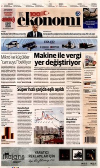NB Ekonomi Gazetesi Manşeti