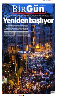 BirGün Gazetesi Manşeti