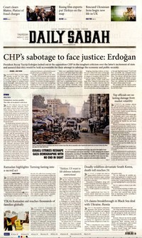 Daily Sabah Gazetesi Manşeti