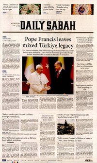 Daily Sabah Gazetesi Manşeti