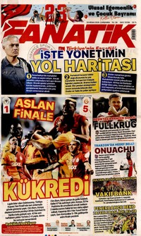 Fanatik Gazetesi Manşeti