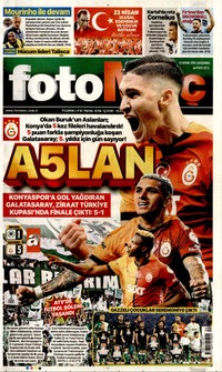 Fotomaç Gazetesi Manşeti