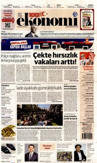NB Ekonomi Gazetesi Manşeti