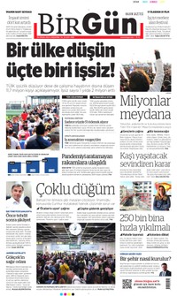 BirGün Gazetesi Manşeti