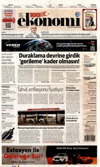 NB Ekonomi Gazetesi Manşeti
