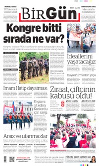 BirGün Gazetesi Manşeti
