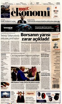 NB Ekonomi Gazetesi Manşeti