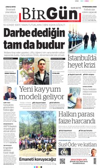 BirGün Gazetesi Manşeti