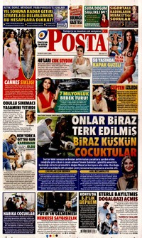 Posta Gazetesi Manşeti