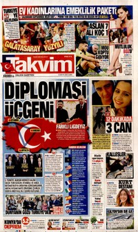 Takvim Gazetesi Manşeti