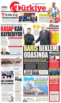 Türkiye Gazetesi Gazetesi Manşeti