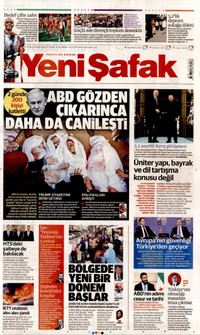 Yeni Şafak Gazetesi Manşeti