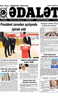 Adalet Gazetesi Manşeti