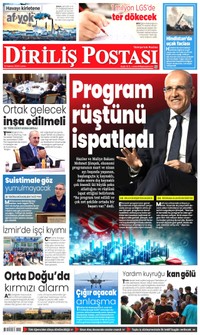 Diriliş Postası Gazetesi Manşeti