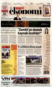 NB Ekonomi Gazetesi Manşeti
