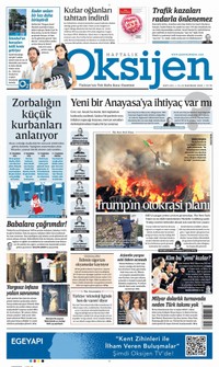 Oksijen Gazetesi Gazetesi Manşeti