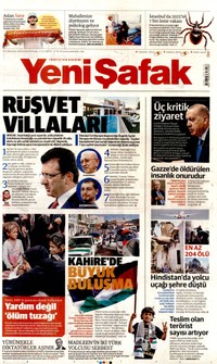 Yeni Şafak Gazetesi Manşeti