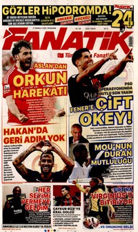 Fanatik Gazetesi Manşeti