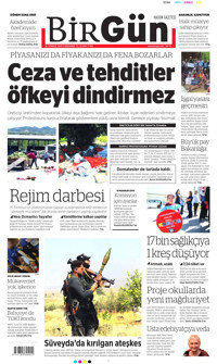 BirGün Gazetesi Manşeti