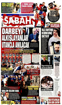 Sabah Gazetesi Manşeti