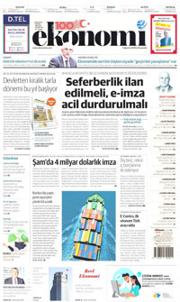 NB Ekonomi Gazetesi Manşeti