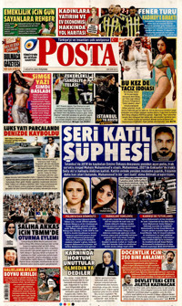 Posta Gazetesi Manşeti