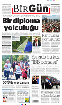 BirGün Gazetesi Manşeti