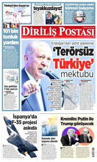 Diriliş Postası Gazetesi Manşeti