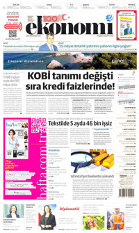 NB Ekonomi Gazetesi Manşeti