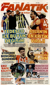 Fanatik Gazetesi Manşeti