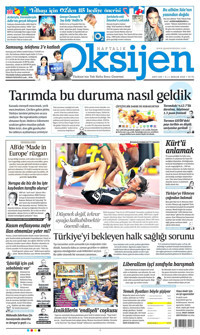 Oksijen Gazetesi Gazetesi Manşeti