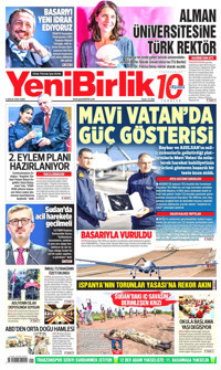 YeniBirlik Gazetesi Manşeti