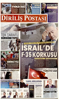 Diriliş Postası Gazetesi Manşeti