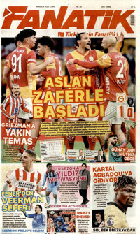 Fanatik Gazetesi Manşeti
