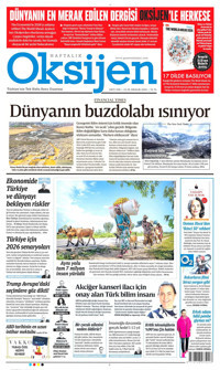 Oksijen Gazetesi Gazetesi Manşeti