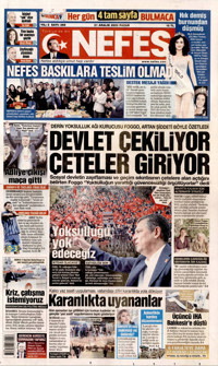Nefes Gazetesi Manşeti