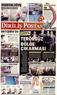 Diriliş Postası Gazetesi Manşeti
