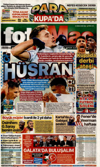 Fotomaç Gazetesi Manşeti