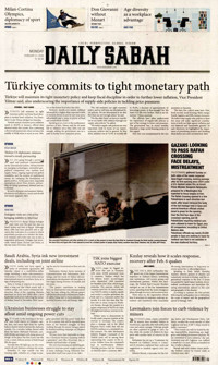 Daily Sabah Gazetesi Manşeti
