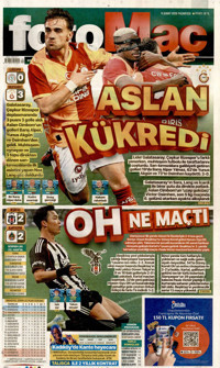 Fotomaç Gazetesi Manşeti