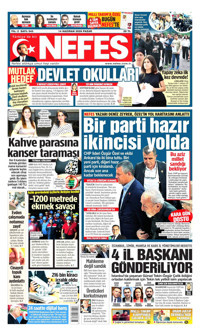 Nefes Gazetesi Manşeti