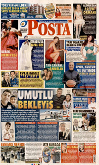 Posta Gazetesi Manşeti