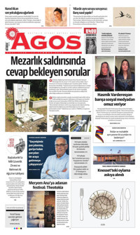 Agos Gazetesi Manşeti