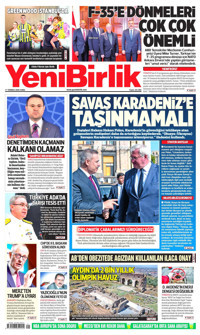 YeniBirlik Gazetesi Manşeti