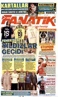 Fanatik Gazetesi Manşeti