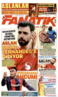 Fanatik Gazetesi Manşeti