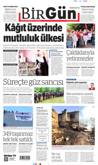 BirGün Gazetesi Manşeti