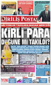 Diriliş Postası Gazetesi Manşeti